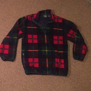 Trader Bay Fleece Flannel Quarter Zip